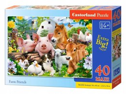 Castorland Przyjaciele z farmy Puzzle Maxi 40 elementów 4+