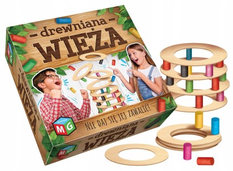 Drewniana Wieża Gra Zręcznościowa Multigra