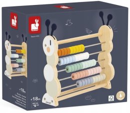 Drewniane liczydło Gąsienica Sweet Cocoon 18m+ Janod
