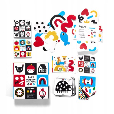 Duży starter malucha dla niemowląt 0-3-6 miesiące CzuCzu