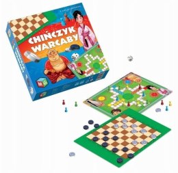 Gra Planszowa 2w1 Chińczyk Warcaby Multigra 4+