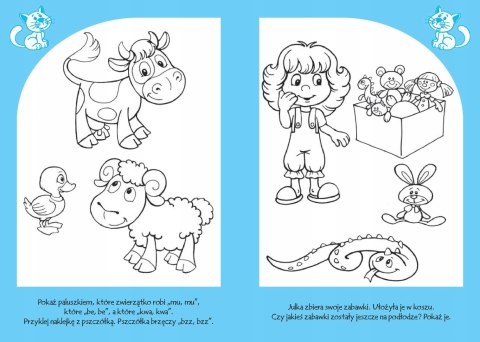 Ja sam! Kotek 2-latek Książeczka Edukacyjna Skrzat