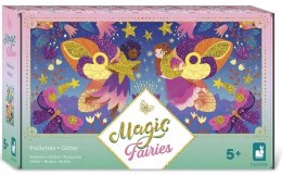 Janod Zestaw kreatywny Magiczny brokat Wróżki Magic Fairies 5+