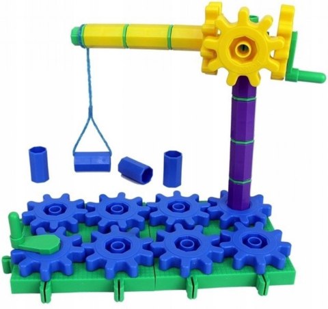 Klocki Korbo 120 el. Ruchome Konstrukcyjne Zakręć