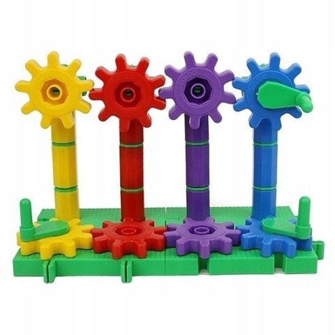 Klocki Korbo 120 el. Ruchome Konstrukcyjne Zakręć