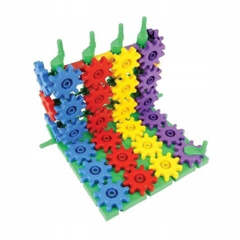 Klocki Korbo 120 el. Ruchome Konstrukcyjne Zakręć
