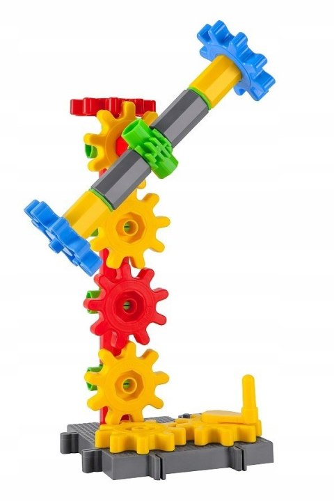 Klocki Korbo 180 elementów Ruchome Konstrukcyjne Zakręć