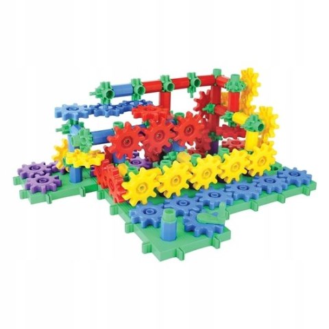 Klocki Korbo 180 elementów Ruchome Konstrukcyjne Zakręć