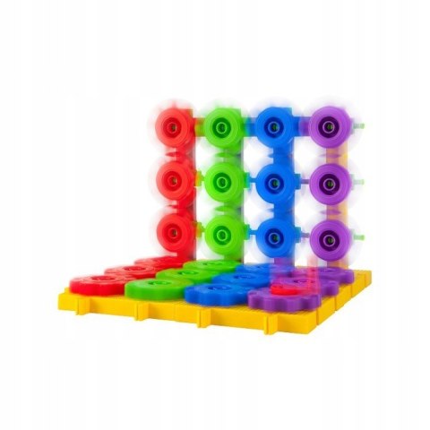 Korbo Klocki Basic 90 elementów Ruchome Konstrukcyjne Zakręć