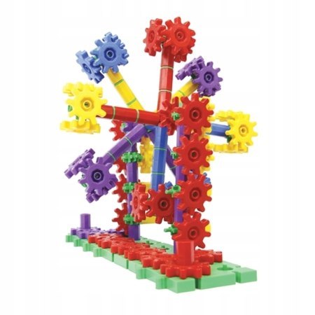 Korbo Klocki Basic 90 elementów Ruchome Konstrukcyjne Zakręć