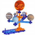Korbo Space Kosmos Klocki 131 elementów Ruchome Konstrukcyjne Zakręć