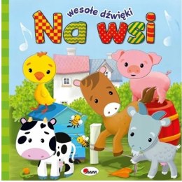 Książka Dźwiękowa Wesołe dźwięki Na wsi Sensoryczna