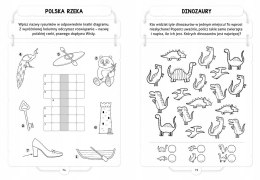 Łamigłówki 8-letniej główki Labirynty, krzyżówki, zadania logiczne Aksjomat