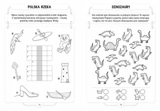 Łamigłówki 8-letniej główki Labirynty, krzyżówki, zadania logiczne Aksjomat