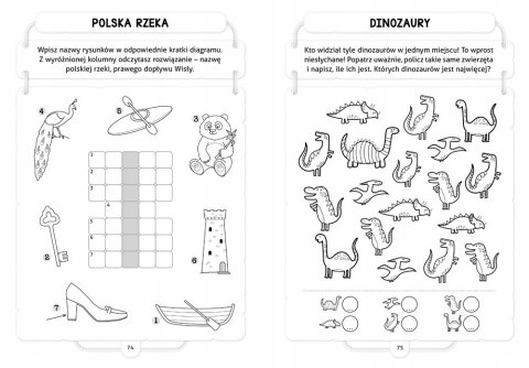 Łamigłówki 8-letniej główki Labirynty, krzyżówki, zadania logiczne Aksjomat