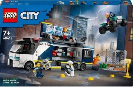 Lego City 60418 Policyjna ciężarówka z laboratorium kryminalnym
