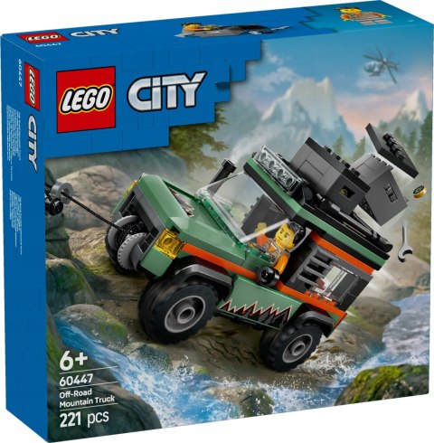 Lego City 60447 Terenowa ciężarówka górska 4x4
