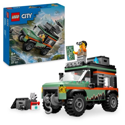 Lego City 60447 Terenowa ciężarówka górska 4x4