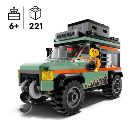 Lego City 60447 Terenowa ciężarówka górska 4x4