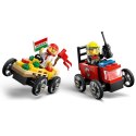 Lego City 60458 Zestaw wyścigówek: pizza kontra wóz strażacki
