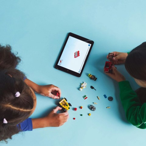 Lego City 60458 Zestaw wyścigówek: pizza kontra wóz strażacki