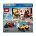 Lego City 60458 Zestaw wyścigówek: pizza kontra wóz strażacki
