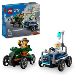 Lego City 60459 Pakiet wyścigowy Samolot kontra. łóżko szpitalne