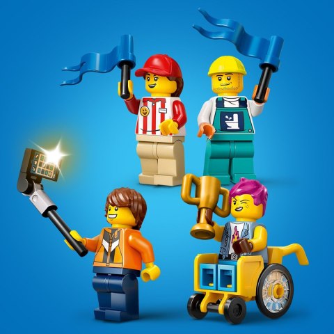 Lego City 60460 Twoje zazady: Tor ryszyskowy z podjazdami