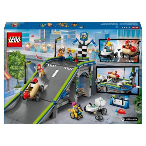 Lego City 60460 Twoje zazady: Tor ryszyskowy z podjazdami