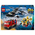 Lego City 60462 Helikopter, wóz strażacki i łódź podwodna