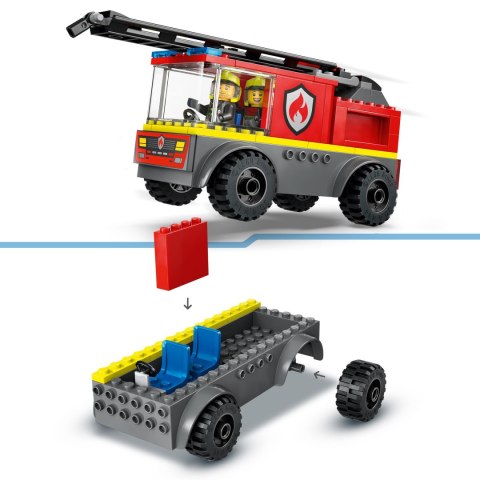 Lego City 60463 Wóz strażacki z drabiną
