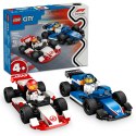 Lego City 60464 Williams Racing i Haas F1 Samochody wyścigowe F1