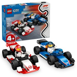 Lego City 60464 Williams Racing i Haas F1 Samochody wyścigowe F1