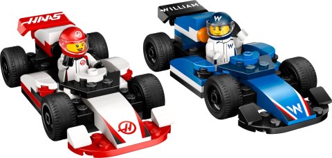 Lego City 60464 Williams Racing i Haas F1 Samochody wyścigowe F1