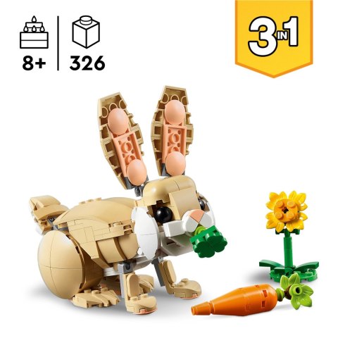 Lego Creator 31162 Słodki Uroczy Króliczek Królik 3w1