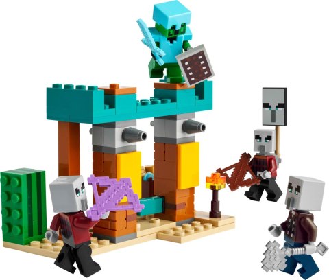 Lego Minecraft 21267 Pustynny zegarek podstępnego