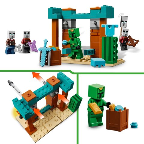 Lego Minecraft 21267 Pustynny zegarek podstępnego