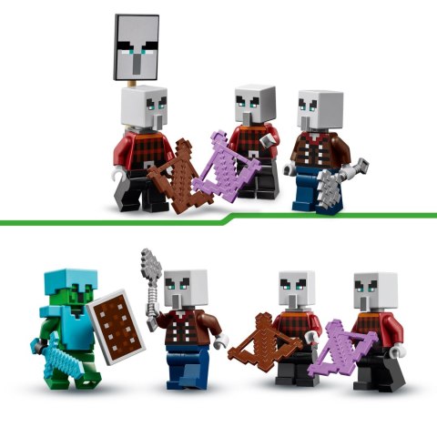 Lego Minecraft 21267 Pustynny zegarek podstępnego
