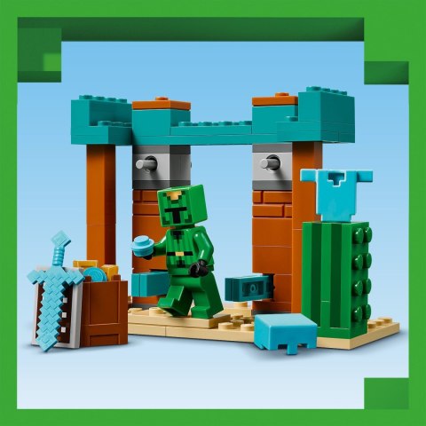 Lego Minecraft 21267 Pustynny zegarek podstępnego