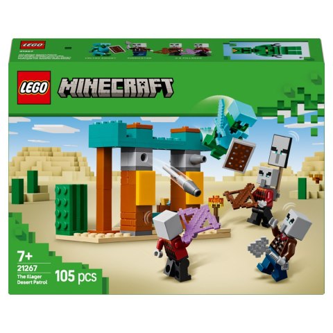 Lego Minecraft 21267 Pustynny zegarek podstępnego