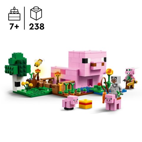 Lego Minecraft 21268 Dom prosiaczka