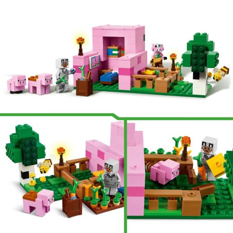 Lego Minecraft 21268 Dom prosiaczka