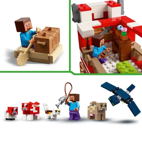 Lego Minecraft 21270 Dom grzybowej krowy
