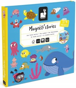 Magnetyczna Układanka Podwodny świat Magneti'stories 3+ Janod Magnesy