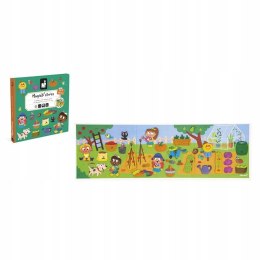 Magnetyczna Układanka W ogródku Magneti'stories 3+ Janod Magnesy