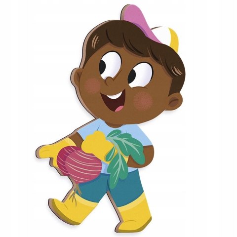 Magnetyczna Układanka W ogródku Magneti'stories 3+ Janod Magnesy