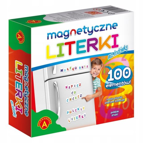Magnetyczne Literki na Lodówkę Alexander Magnesy