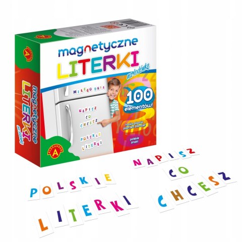 Magnetyczne Literki na Lodówkę Alexander Magnesy