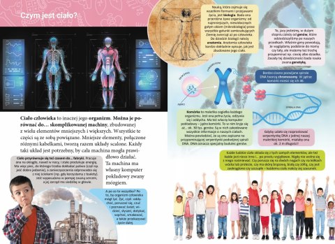 Mała Encyklopedia Moje Ciało Fakty Ciekawostki Skrzat