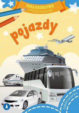 Maluszkowe malowanie Pojazdy Kolorowanka Malowanka Skrzat